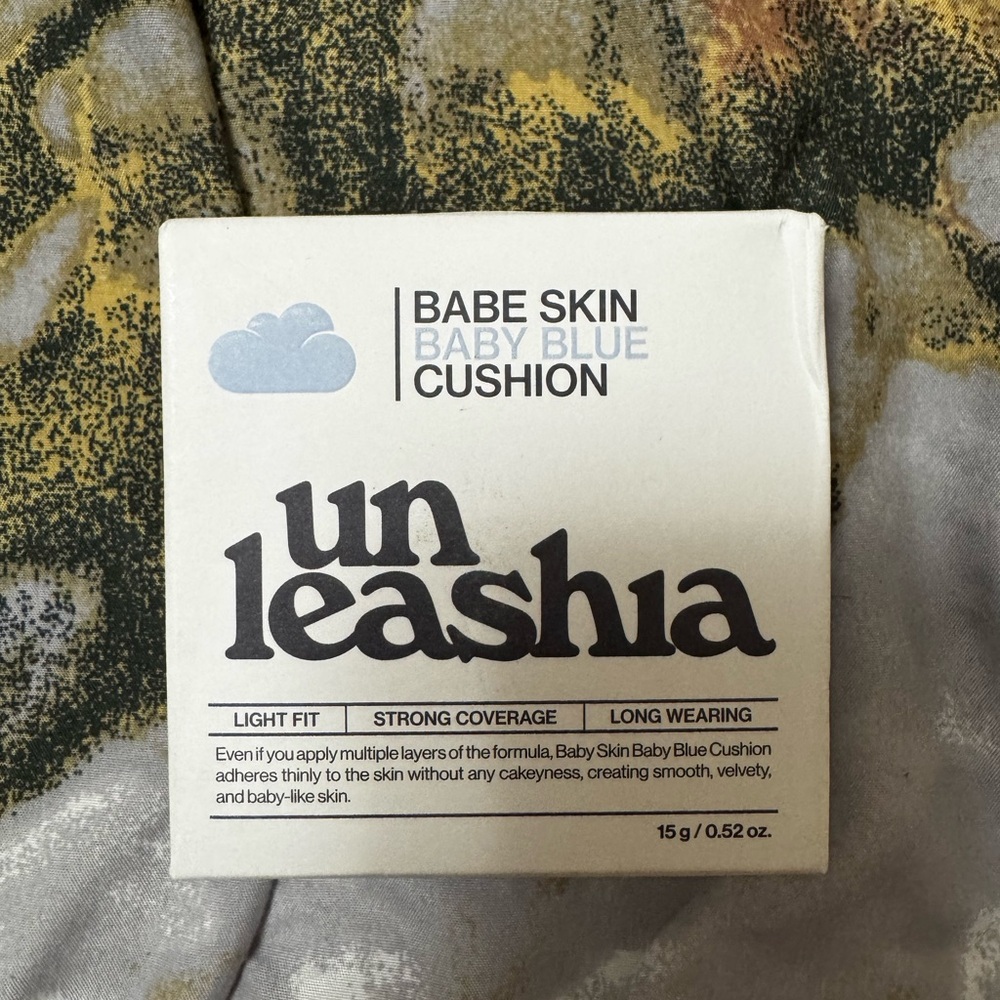 Unleashia Babe Skin Baby Blue Cushion (Shade: 21N FLUFFY)